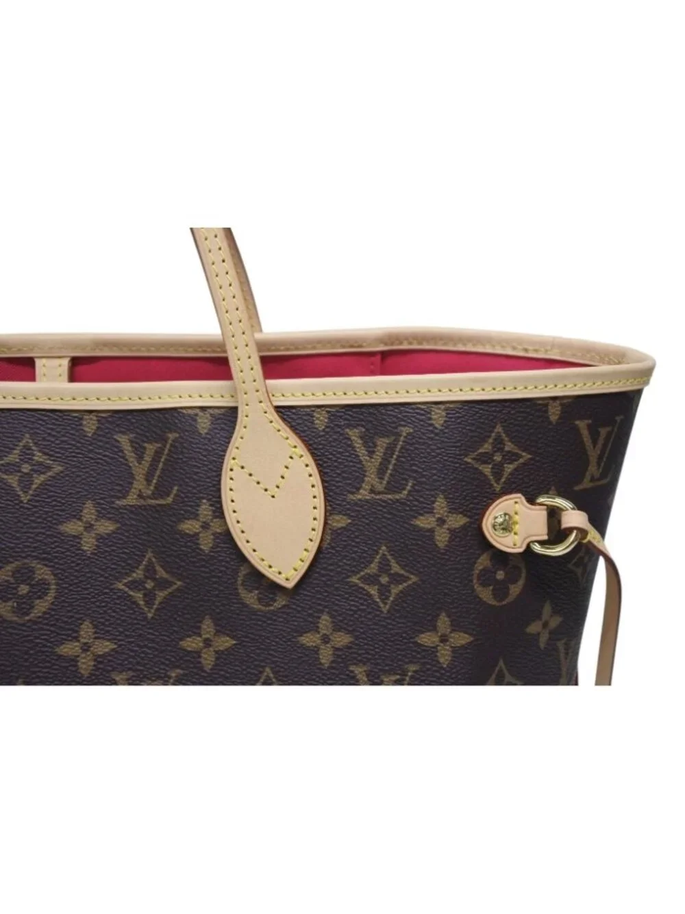 Louis Vuitton Monogram LV TM Neverfull MM Tote Bag Takashi Murakami Brown Gold